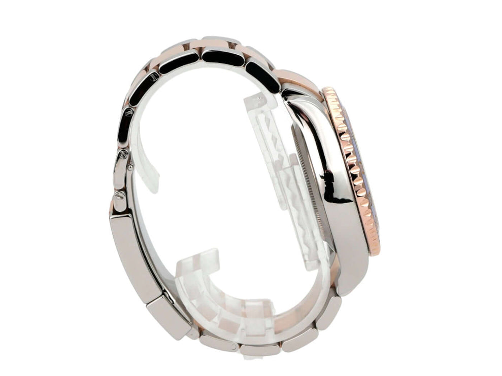 Rolex Yacht-Master II 116681 Edelstahl Everose-Gold seitliche Ansicht der Armbanduhr