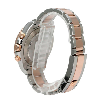 Rolex Yacht-Master II 116681 Edelstahl Everose-Gold Armband und Gehäuseseite