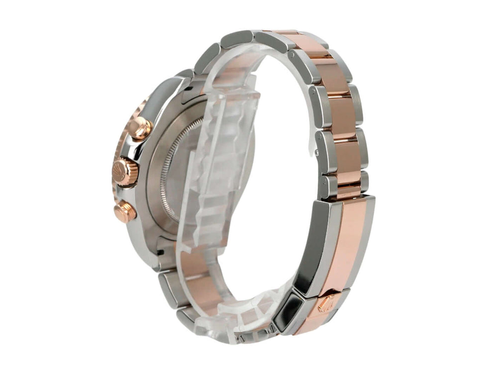 Rolex Yacht-Master II 116681 Edelstahl Everose-Gold Armband und Gehäuseseite