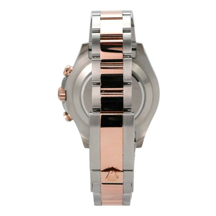 Rolex Yacht-Master II 116681 Edelstahl Everose-Gold Armbandansicht mit Edelstahl und 18 kt Everose-Gold.