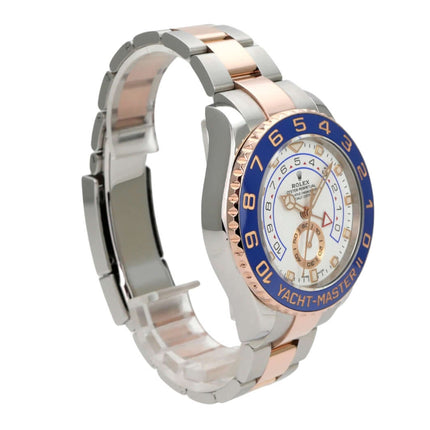 Rolex Yacht-Master II 116681 Edelstahl Everose-Gold mit blauem Zifferblatt und Oyster-Armband