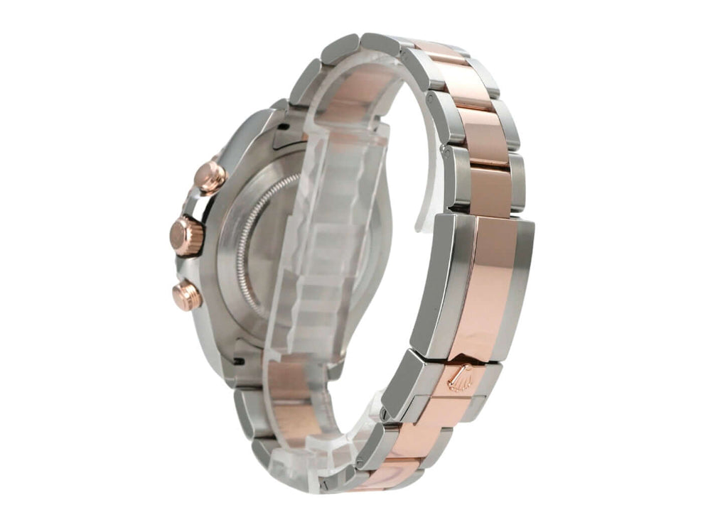 Rolex Yacht-Master II 116681 Edelstahl Everose-Gold Armband aus Edelstahl und Everose-Gold, Detailansicht.