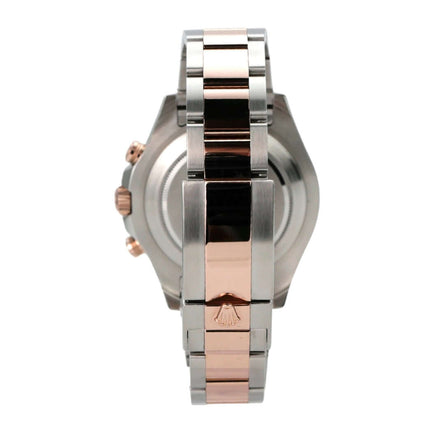 Rolex Yacht-Master II 116681 Edelstahl Everose-Gold Armbandansicht mit Edelstahl und Everose-Gold.