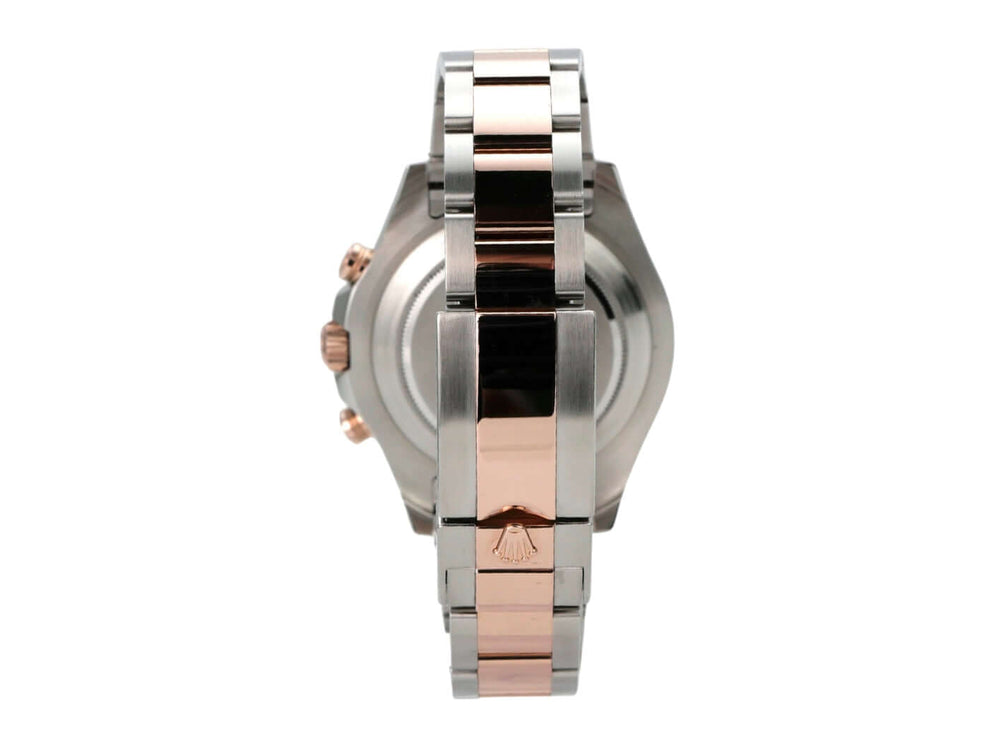 Rolex Yacht-Master II 116681 Edelstahl Everose-Gold Armbandansicht mit Edelstahl und Everose-Gold.