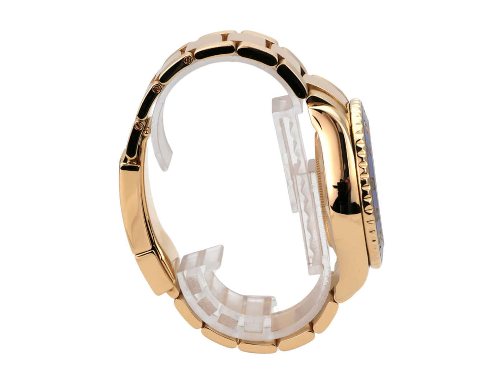 Rolex Yacht-Master II Gelbgold 116688 seitliche Ansicht mit 18 kt Gelbgold Gehäuse und Oyster Armband
