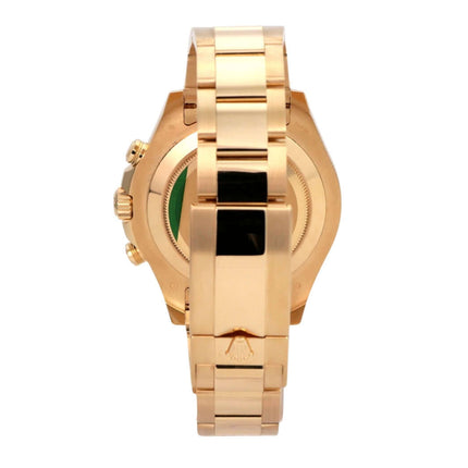 Rolex Yacht-Master II Gelbgold 116688 mit 18 kt Gelbgold-Oyster-Armband und Gehäuse, Rückansicht