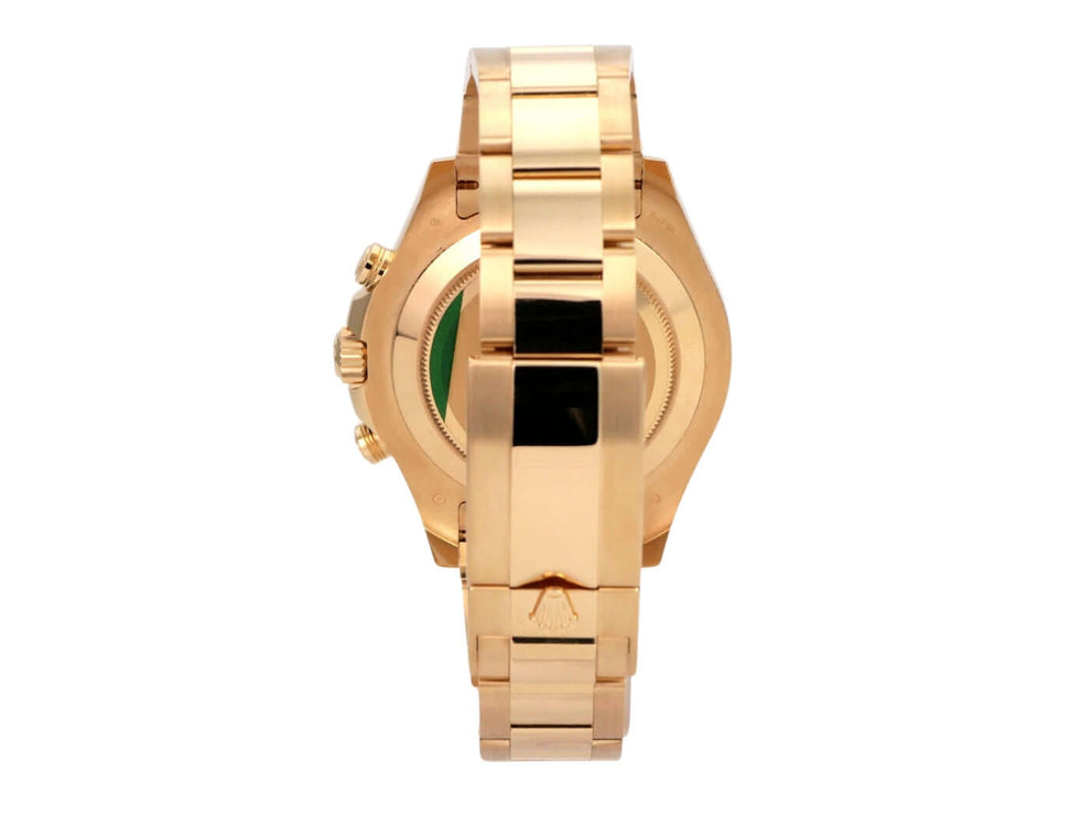 Rolex Yacht-Master II Gelbgold 116688 mit 18 kt Gelbgold-Oyster-Armband und Gehäuse, Rückansicht