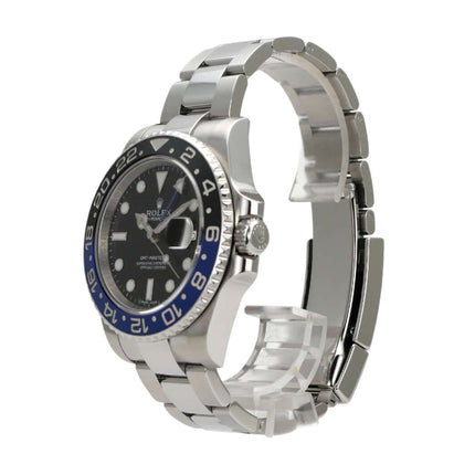 Rolex GMT-Master II Edelstahl 116710BLNR mit blau/schwarzer Lünette und Oyster Edelstahlband