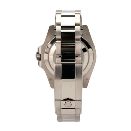 Rolex GMT-Master II Weißgold 116719BLRO Blau - seitliche Ansicht des Armbands und Gehäuses