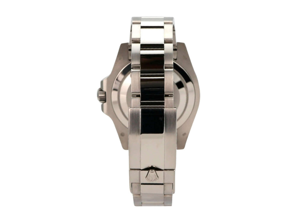 Rolex GMT-Master II Weißgold 116719BLRO Blau - seitliche Ansicht des Armbands und Gehäuses