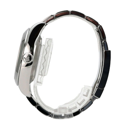 Rolex Oyster Perpetual Air-King 116900 Detailansicht des Edelstahlarmbands und Gehäuses