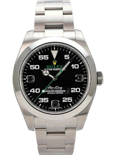 Rolex Oyster Perpetual Air-King 116900 - schwarzes Zifferblatt, Edelstahl, 40 mm, Automatik, ungetragen