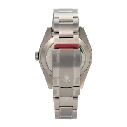 Rolex Oyster Perpetual Air-King 116900, Edelstahlarmband und Gehäuse Rückseite, ungetragen