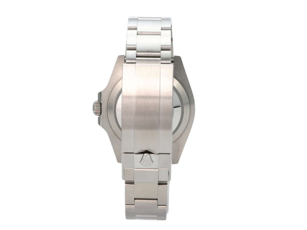 Rolex Submariner 124060 No Date aus 2024, Edelstahlgehäuse und Oyster-Band, Rückansicht