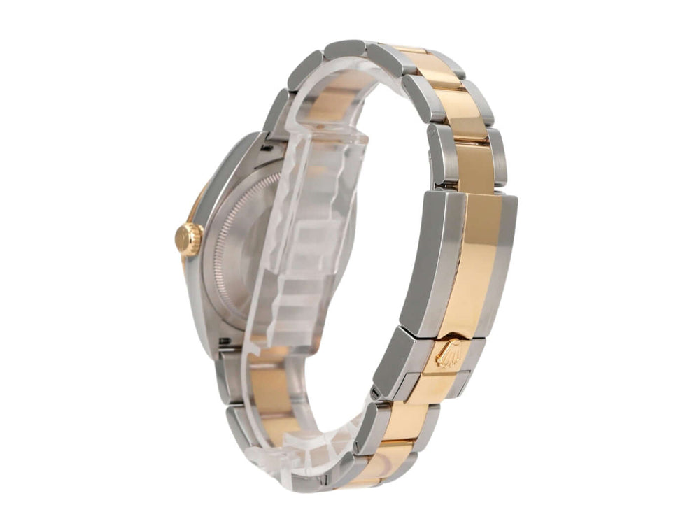 Rolex Explorer 36 Edelstahl Gelbgold 124273 aus 2022 mit Oyster-Armband in Edelstahl und Gelbgold