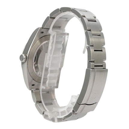 Rolex Oyster Perpetual 41 Ref. 124300 Grün, Edelstahlgehäuse und Oysterband, Seitenansicht