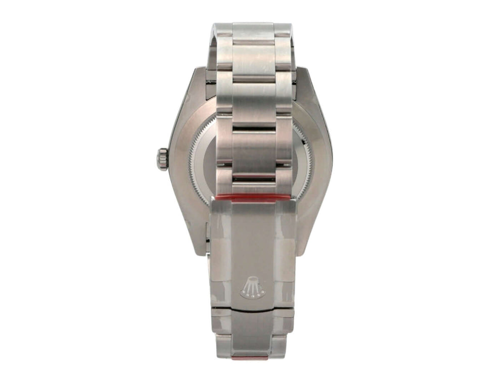 Rolex Oyster Perpetual 41 Ref. 124300 Grün, Edelstahl, 41 mm, Oysterband, Rückseite