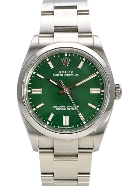 Rolex Oyster Perpetual 36 126000 Green – Uhren2000