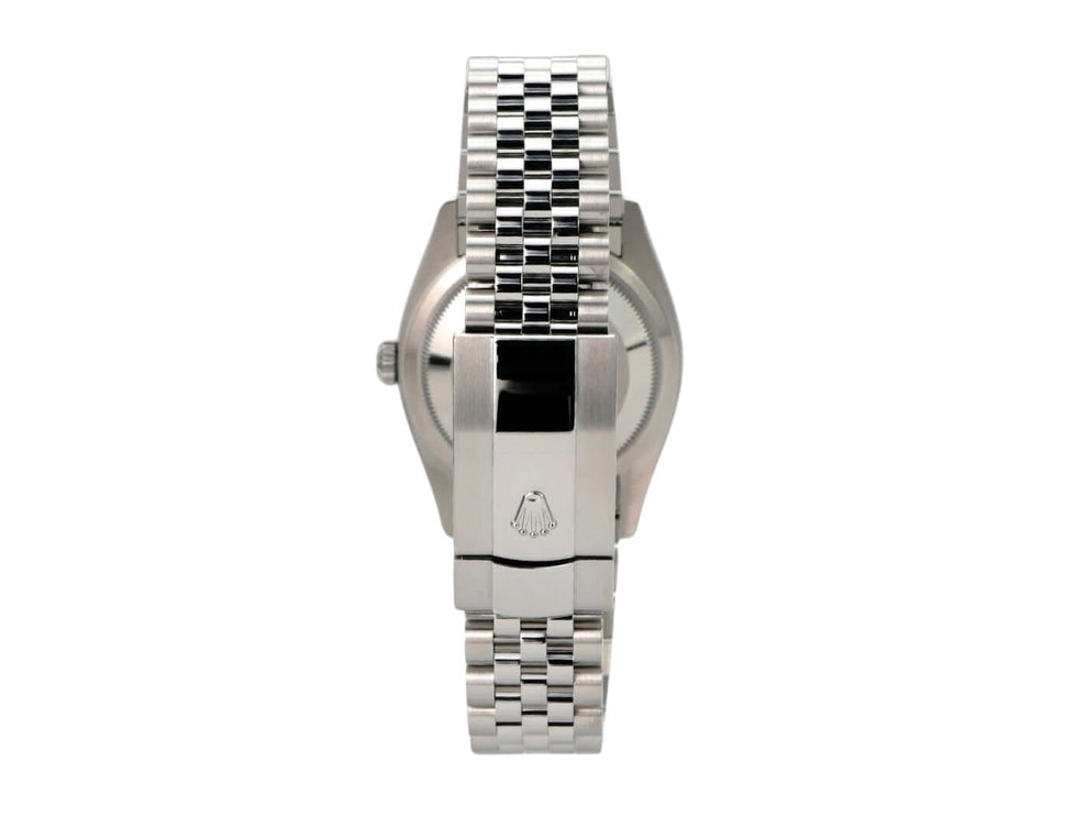 Rolex Datejust 36 Oystersteel Weißgold 126234 Pink R Diamant Jubile-Band Rückseite Ansicht Uhr