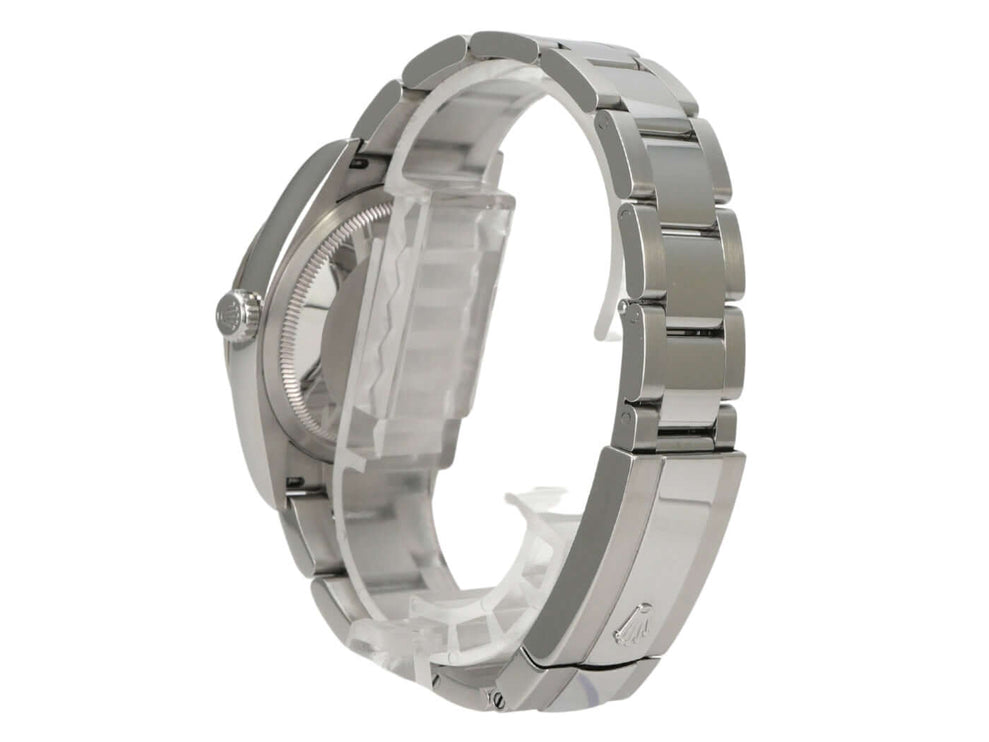 Rolex Datejust 36 Oystersteel Weißgold 126234 Silber Jubile-Band, Edelstahlarmband