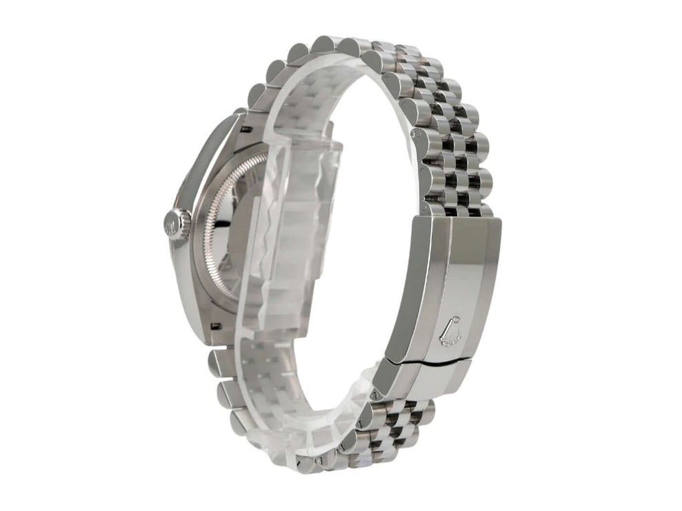 Rolex Datejust 36 Oystersteel Weißgold 126234 Silber R Diamant Jubile-Band