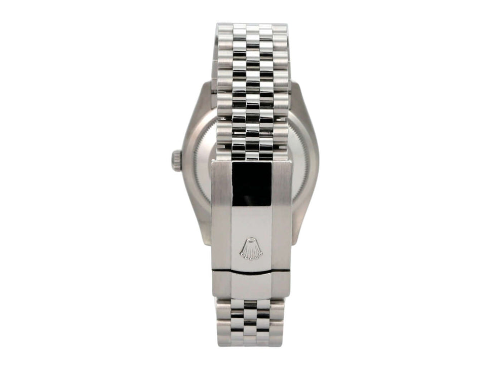 Rolex Datejust 36 Oystersteel Weißgold 126234 Silber R Diamant Jubile-Band