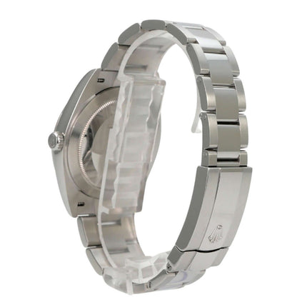 Rolex Datejust 41 Edelstahl 126300 Rhodium Römisch – Edelstahlgehäuse, Oyster-Band, Automatik, 41 mm