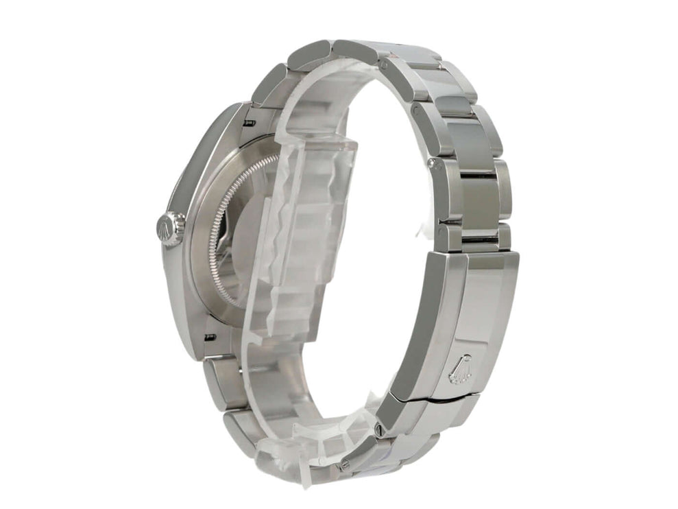 Rolex Datejust 41 Edelstahl 126300 Rhodium Römisch, Herrenuhr mit Oyster-Band und Automatikwerk