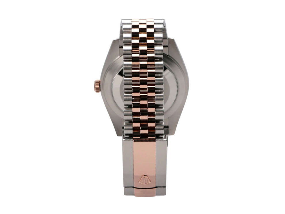 Rolex Datejust 41 Edelstahl Everose-Gold 126331 Choco Jubile-Band, komplettes Set mit Box und Papieren aus EU-Auslieferung 2021.