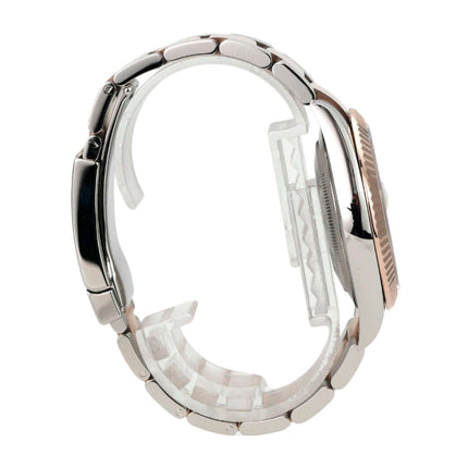 Rolex Datejust 41 Edelstahl Everose-Gold 126331 Sundust Detailansicht des Armbands und Gehäuses