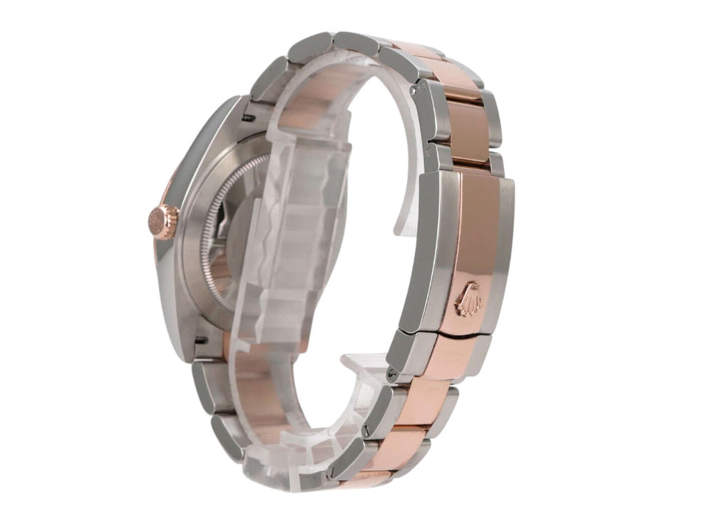 Rolex Datejust 41 Edelstahl Everose-Gold 126331 Sundust Armband aus Edelstahl und Everose-Gold