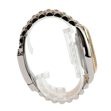 Rolex Datejust 41 Edelstahl Gelbgold 126333 Schwarz Jubile-Band, Seitenansicht des Jubile-Armbands in Edelstahl und Gelbgold.