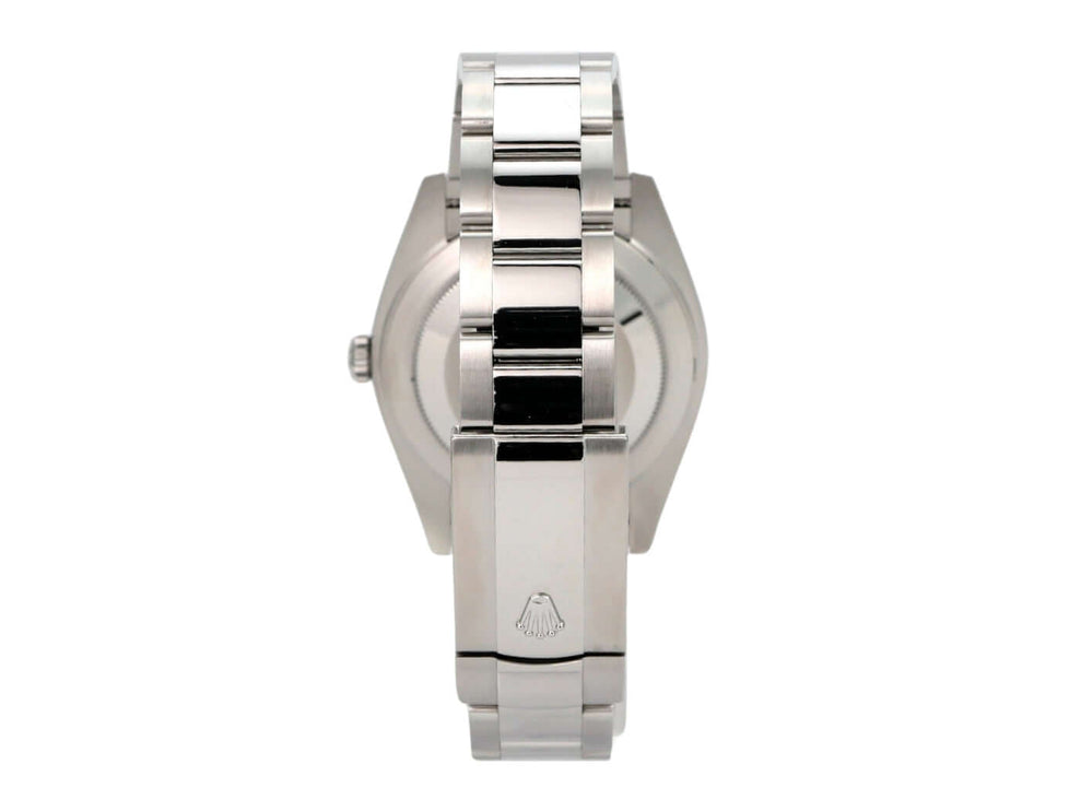 Rolex Datejust 41 Edelstahl Weißgold 126334 Weiß Römisch, Oyster-Armband und Edelstahlgehäuse