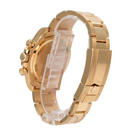 Rolex Daytona Gelbgold 126508 Grün – Cosmograph mit 18 kt Gelbgold, Oyster-Armband und grünem Zifferblatt