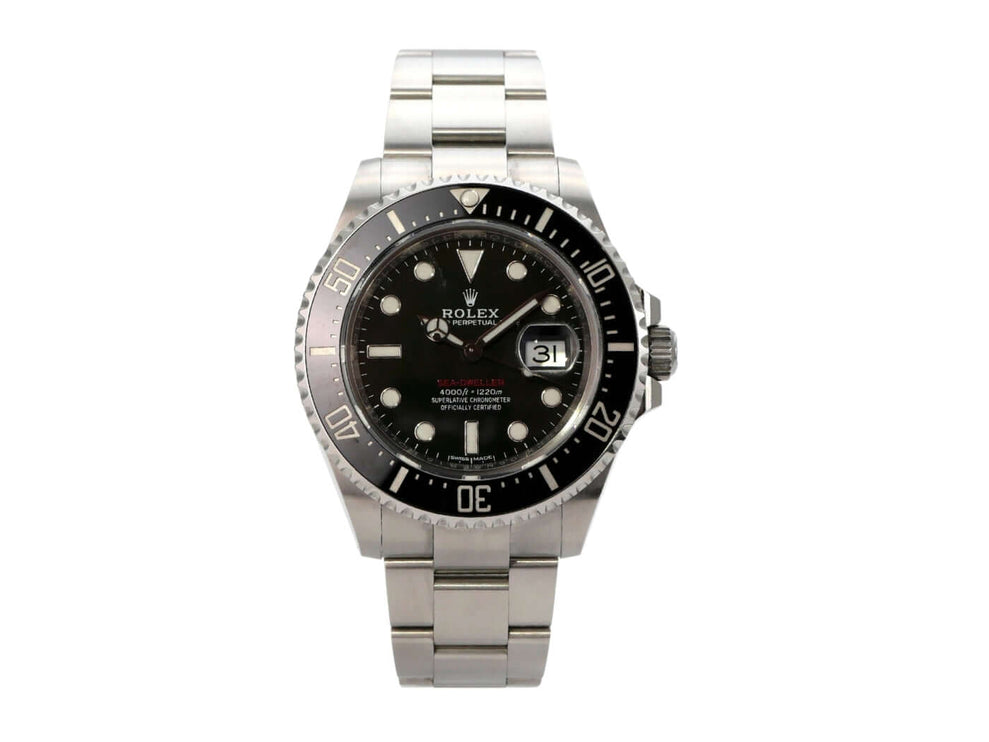 Rolex Sea-Dweller Ref. 126600 MK1 mit schwarzem Zifferblatt und Edelstahlarmband