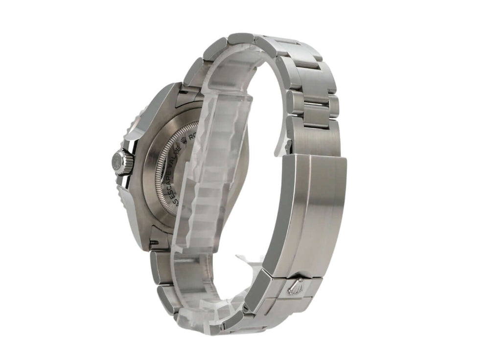 Rolex Sea-Dweller Ref. 126600 MK1 Edelstahlarmband detailansicht von der Seite.