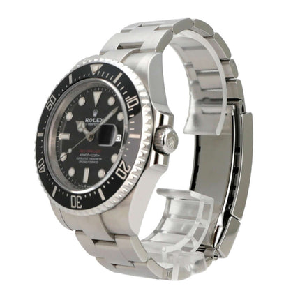 Rolex Sea-Dweller Ref. 126600 aus 2020 mit Edelstahlgehäuse, schwarzem Zifferblatt und Oyster-Armband