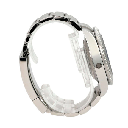 Rolex Sea-Dweller Ref. 126600 aus Edelstahl mit Oyster-Armband und schwarzer Keramiklünette, Seitenansicht