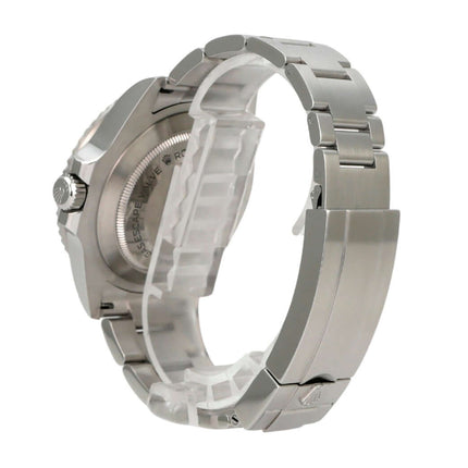 Rolex Sea-Dweller Ref. 126600 aus 2020, Edelstahlgehäuse und Oyster-Armband, Rückansicht