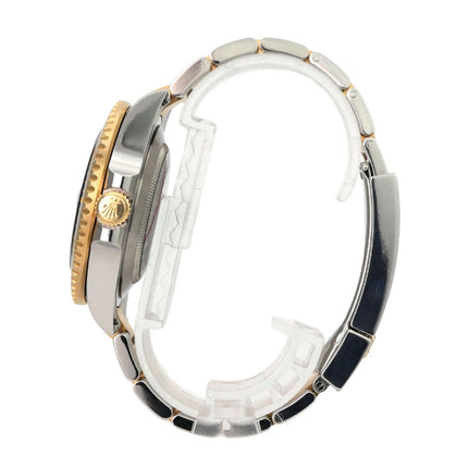 Rolex Sea-Dweller 4000 Ref. 126603 seitliche Ansicht des Edelstahl- und Gelbgoldarmbands