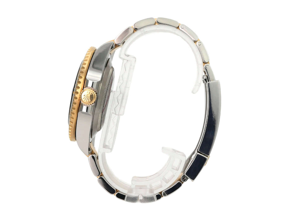 Rolex Sea-Dweller 4000 Ref. 126603 seitliche Ansicht des Edelstahl- und Gelbgoldarmbands