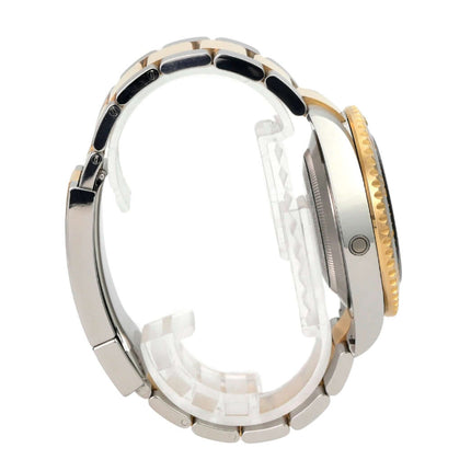 Rolex Sea-Dweller 4000 Ref. 126603 seitliche Ansicht mit Edelstahl- und Gelbgold-Gehäuse