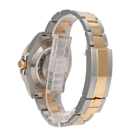 Rolex Sea-Dweller 4000 Ref. 126603 aus 2022, Edelstahl-Gelbgold-Armband und Gehäuse, Seitenansicht