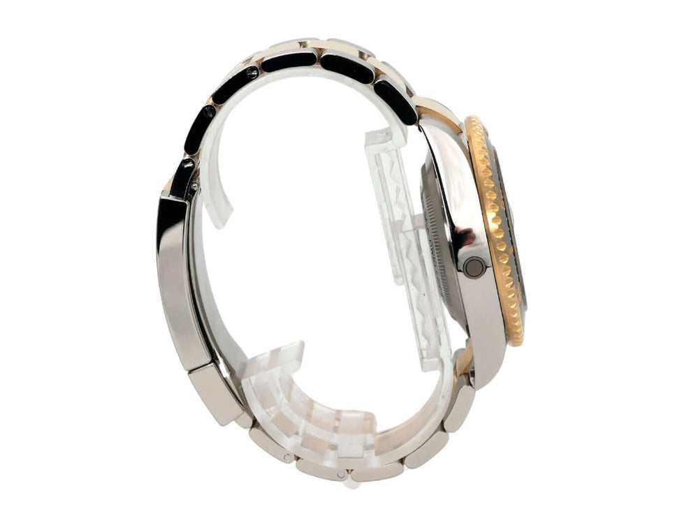 Rolex Sea-Dweller 4000 Ref. 126603 seitliche Ansicht mit Edelstahl- und Gelbgold-Armband