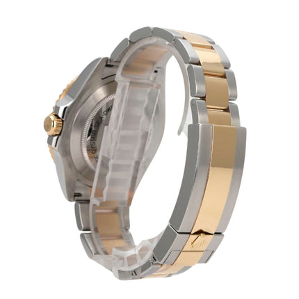 Rolex Sea-Dweller 4000 Ref. 126603 Uhr mit Edelstahl und Gelbgold Armband von der Seite