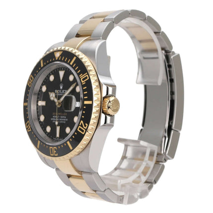 Rolex Sea-Dweller 4000 Ref. 126603 in Edelstahl/Gelbgold mit schwarzem Zifferblatt und Keramiklünette
