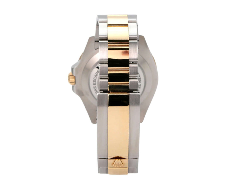 Rolex Sea-Dweller 4000 Ref. 126603 Edelstahl-Gelbgold-Armband und Gehäuse, Rückansicht