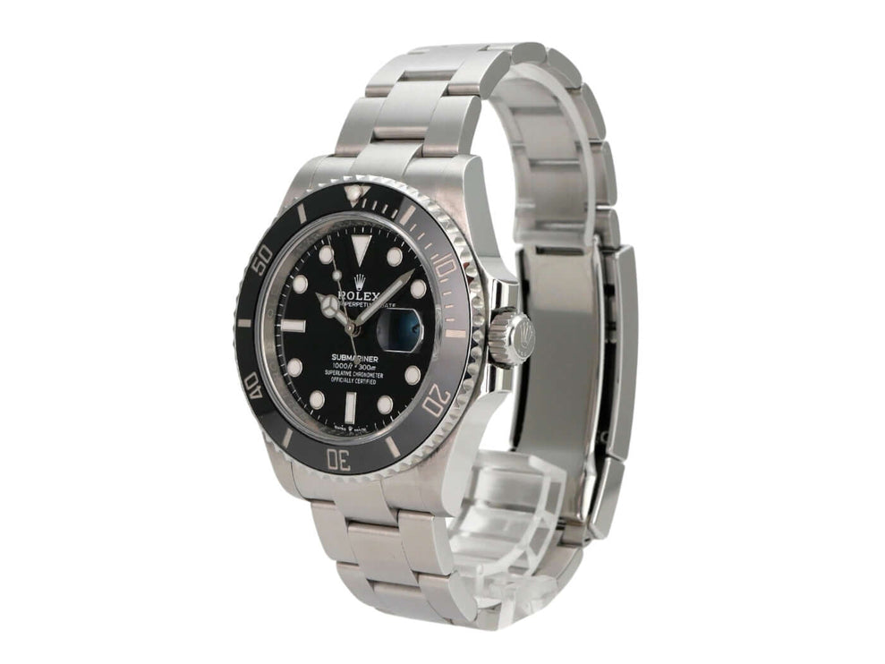 Rolex Submariner Date 126610LN aus 2020 mit schwarzem Zifferblatt, Edelstahlgehäuse und Oyster-Armband