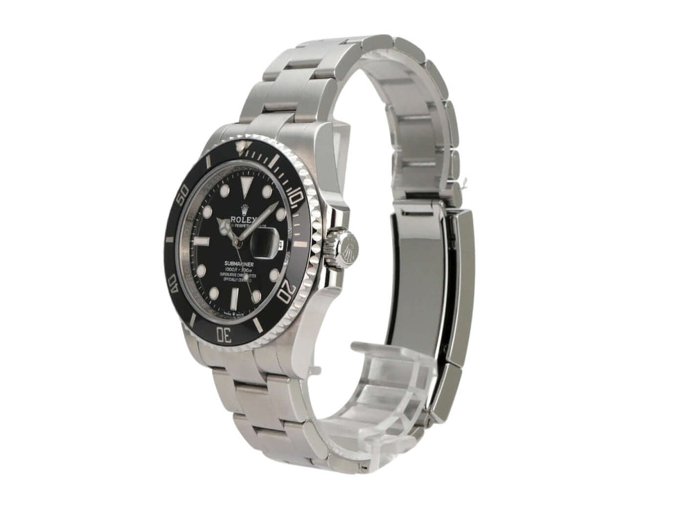 Rolex Submariner Date 126610LN Edelstahlarmband und schwarzes Zifferblatt 41 mm Automatikwerk Uhr.