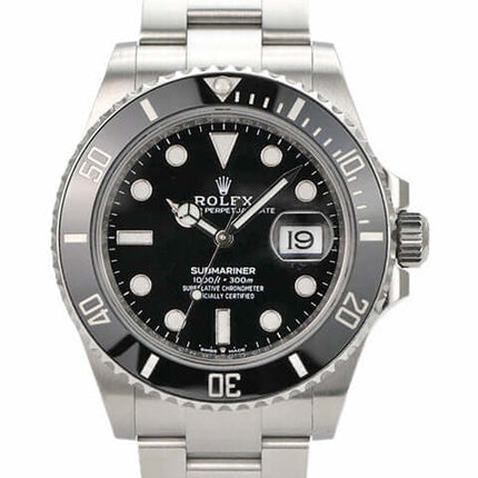 Rolex Submariner Date 126610LN, Edelstahlarmband, schwarzes Zifferblatt, Keramiklünette, Datum bei 3 Uhr